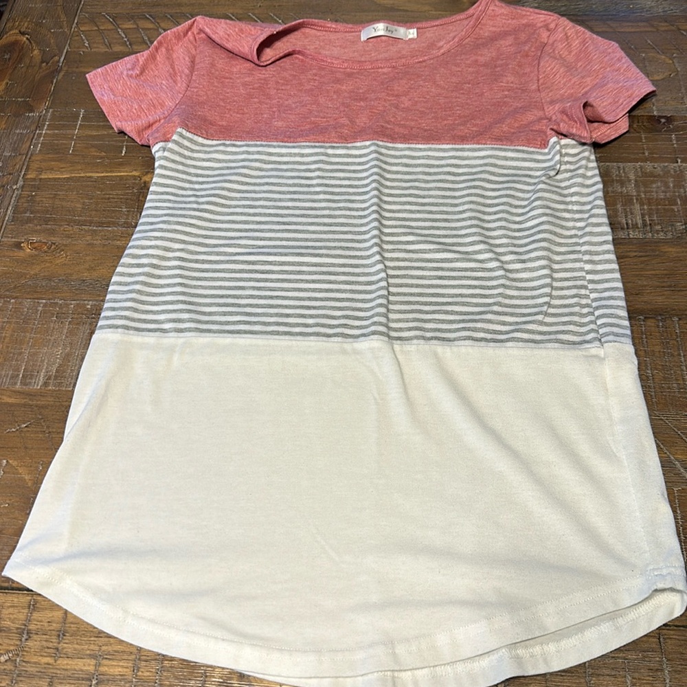 Longer fit Striped Tee